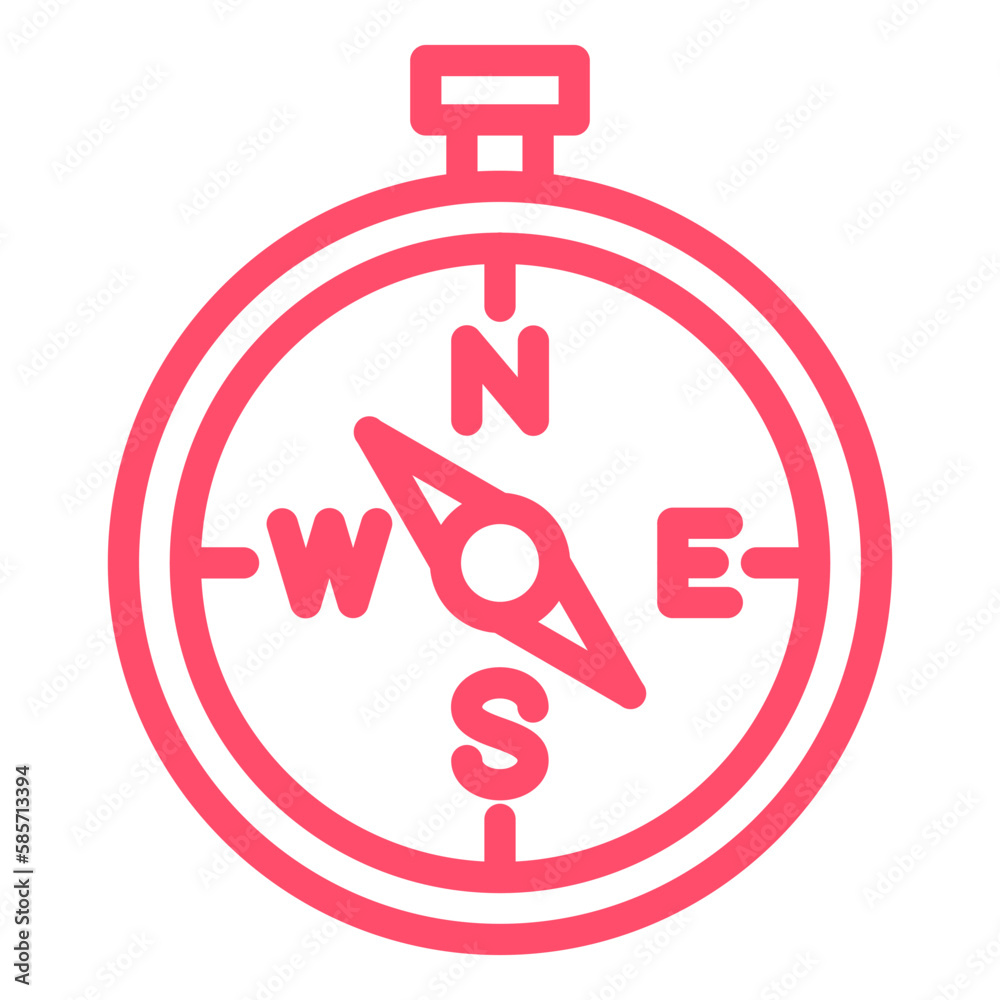 Vector Design Compass Icon Style Vector Design Compass Icon Style