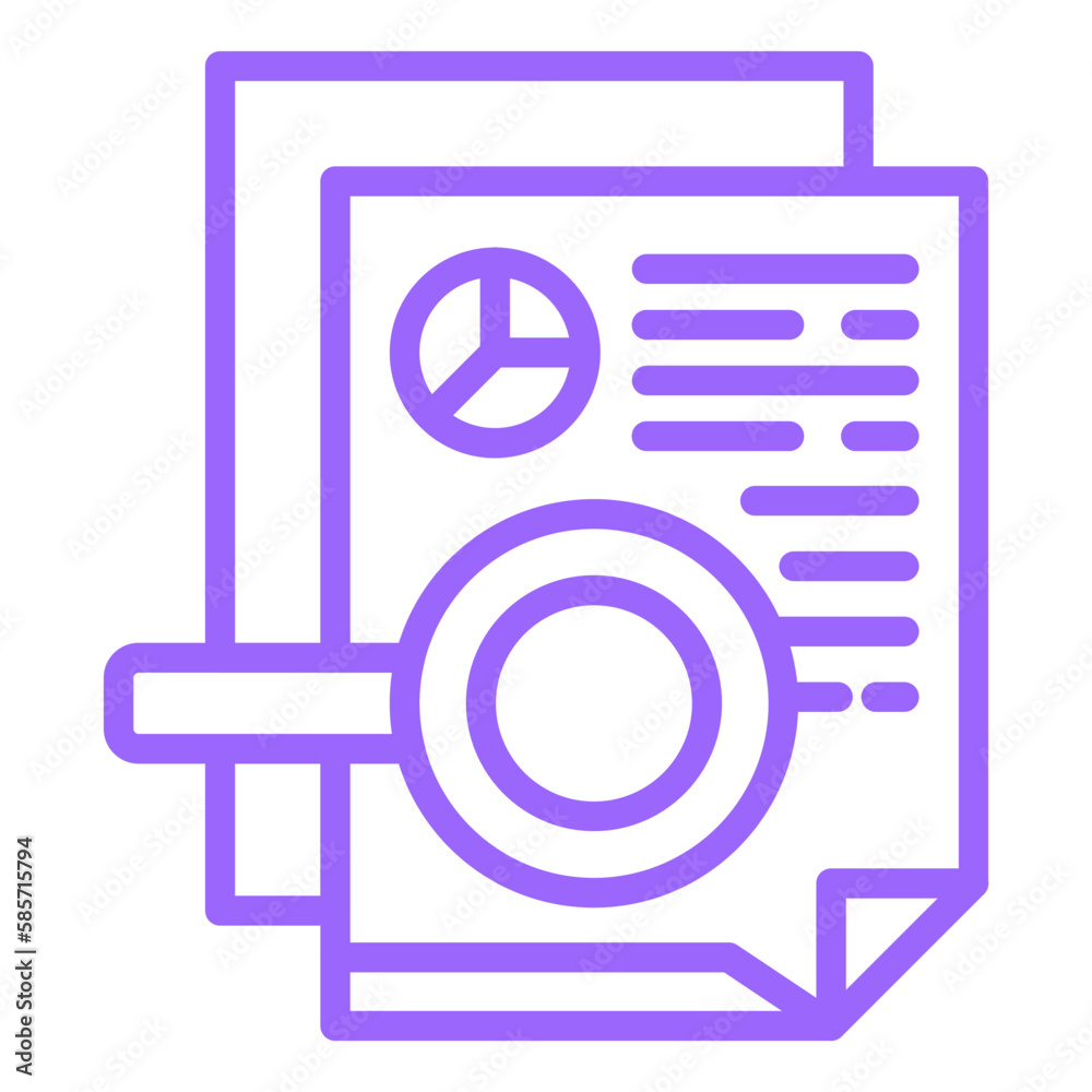 Vector Design Research Icon Style Vector Design Research Icon Style