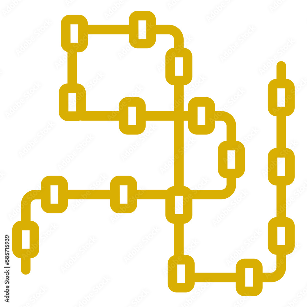 Vector Design Chain Icon Style Vector Design Chain Icon Style