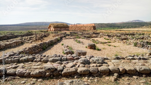 Numancia archaeological site, La Celtiberia Histórica is located largely in what is now the province of Soria photo