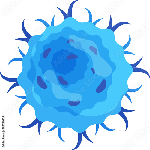 Germs and Virus vector bacteria emoticon character of coronavirus infection and flu virus, bacterium or illness in microbiology illustration set of organism emotions. coronas, Coronavirus.