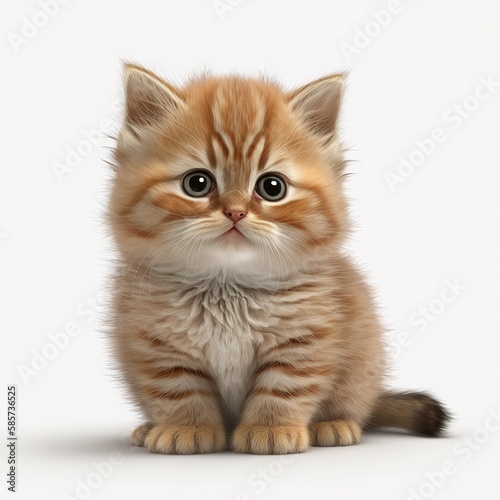 Cute kitten cat AI generated © easybanana