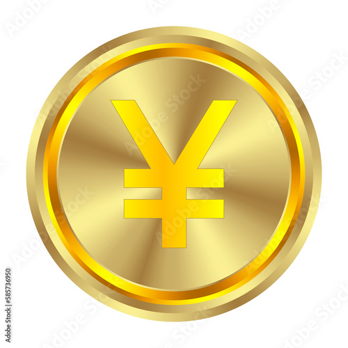 gold coin currency, realistic and luxurious gold coin treasure concept. 3d vector illustration