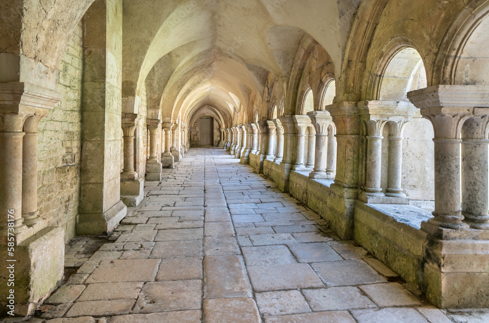 Abbey of Fontenay in France