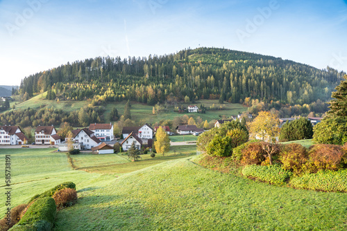 Obraz na płótnie Baiersbronn, Black Forest, Germany w salonie