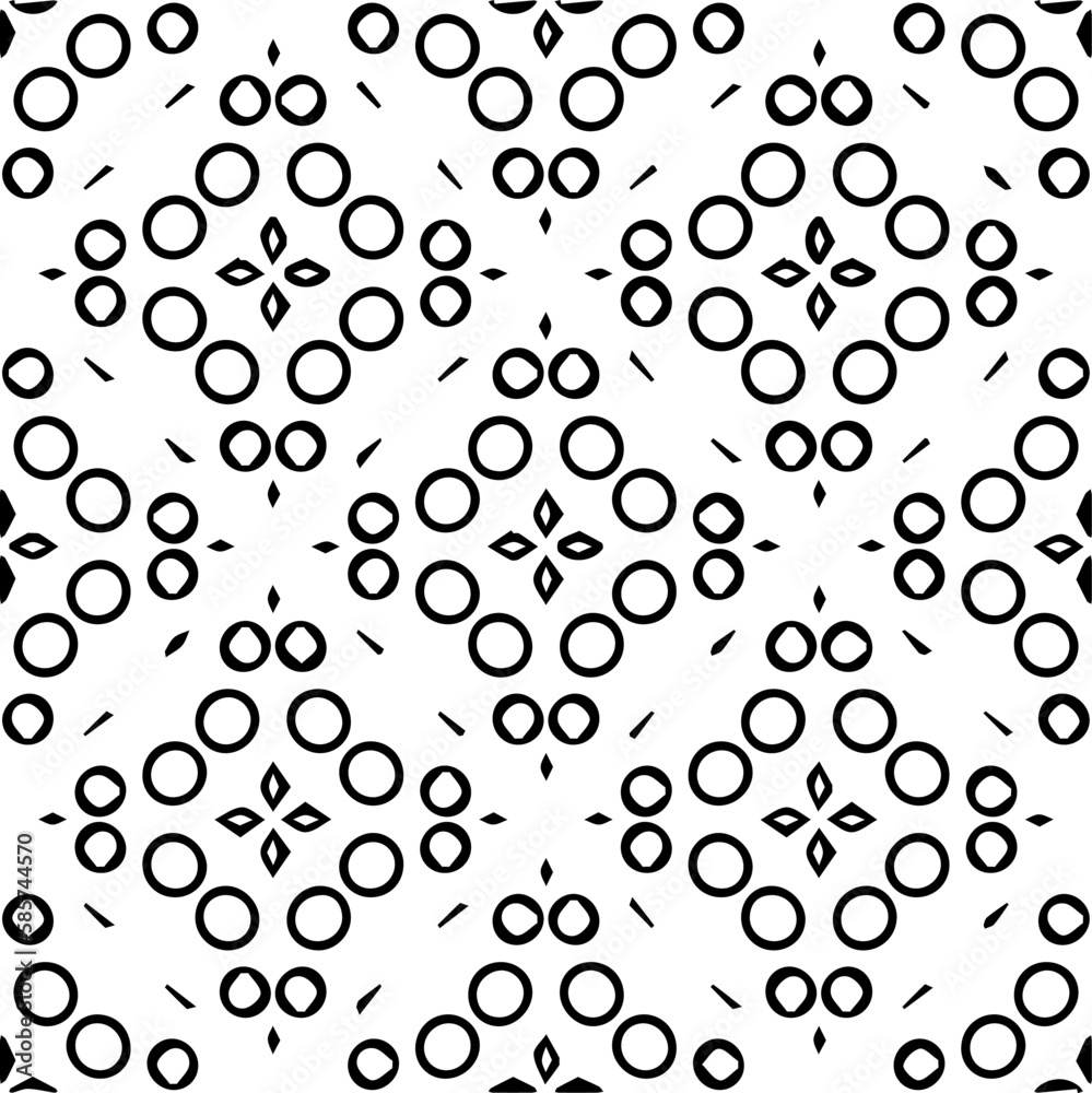 Grunge background with abstract shapes. Black and white texture. Seamless monochrome repeating pattern for web page, textures, card, poster, fabric, textile. Grunge background with abstract shapes. Black and white texture. Seamless monochrome repeating pattern for web page, textures, card, poster, fabric, textile.