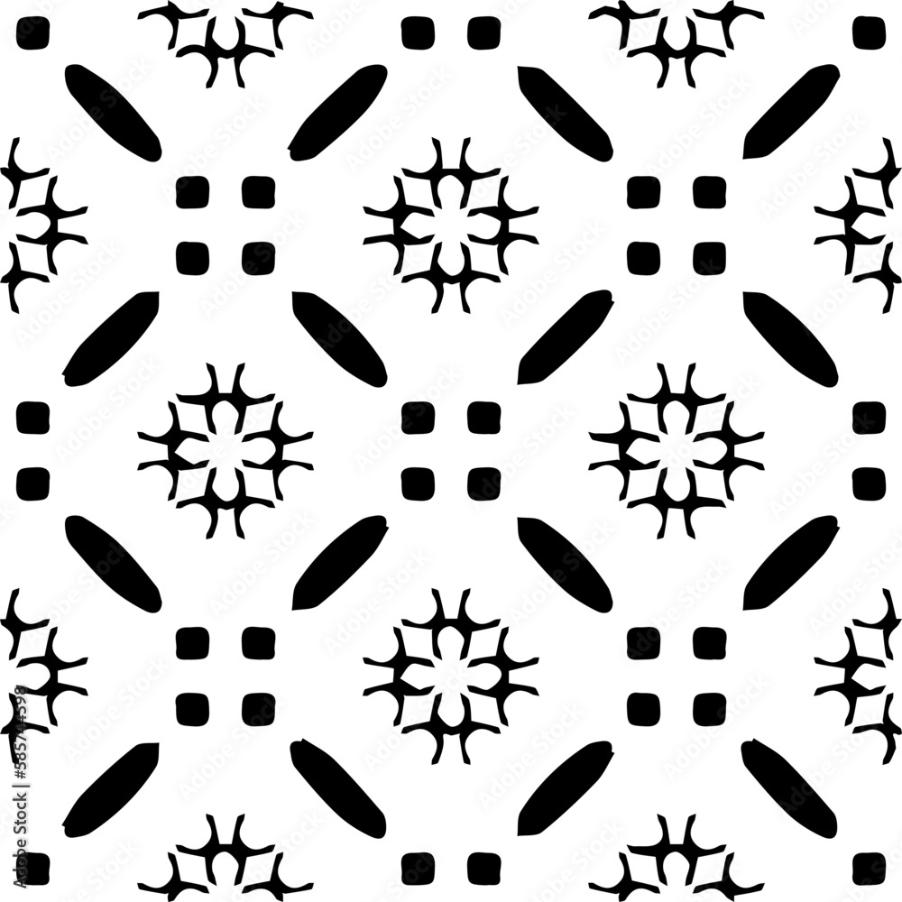 Grunge background with abstract shapes. Black and white texture. Seamless monochrome repeating pattern for web page, textures, card, poster, fabric, textile. Grunge background with abstract shapes. Black and white texture. Seamless monochrome repeating pattern for web page, textures, card, poster, fabric, textile.