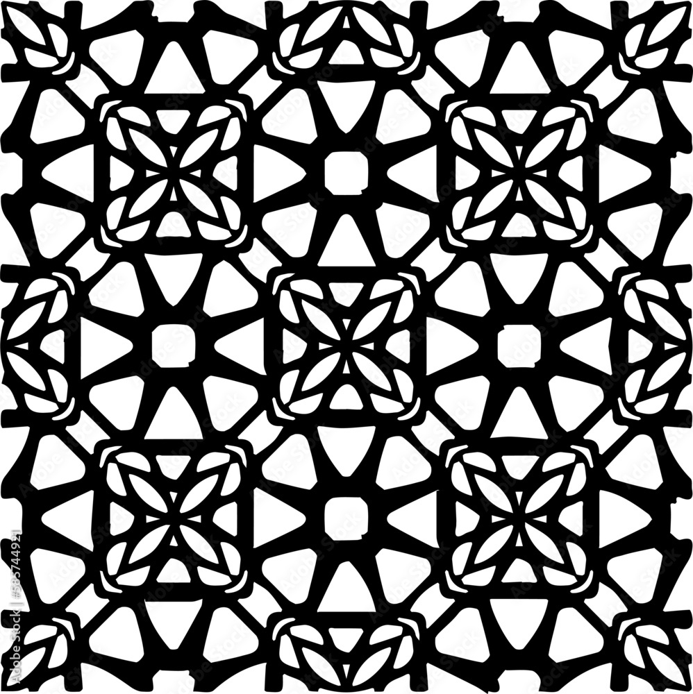 Background with abstract shapes. Black and white texture. Seamless monochrome repeating pattern for web page, textures, card, poster, fabric, textile. Background with abstract shapes. Black and white texture. Seamless monochrome repeating pattern for web page, textures, card, poster, fabric, textile.