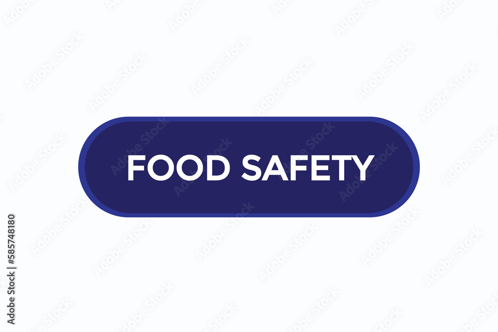 food safety vectors.sign label bubble speech food safety
