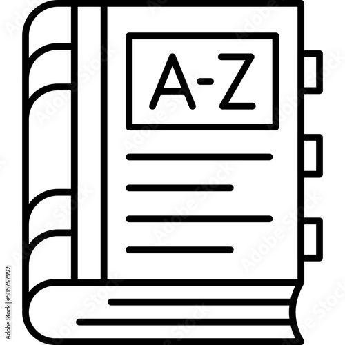 Dictionary Icon