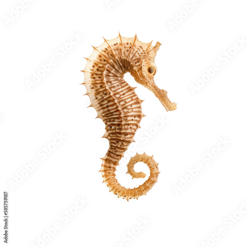 seahorse isolated on white background