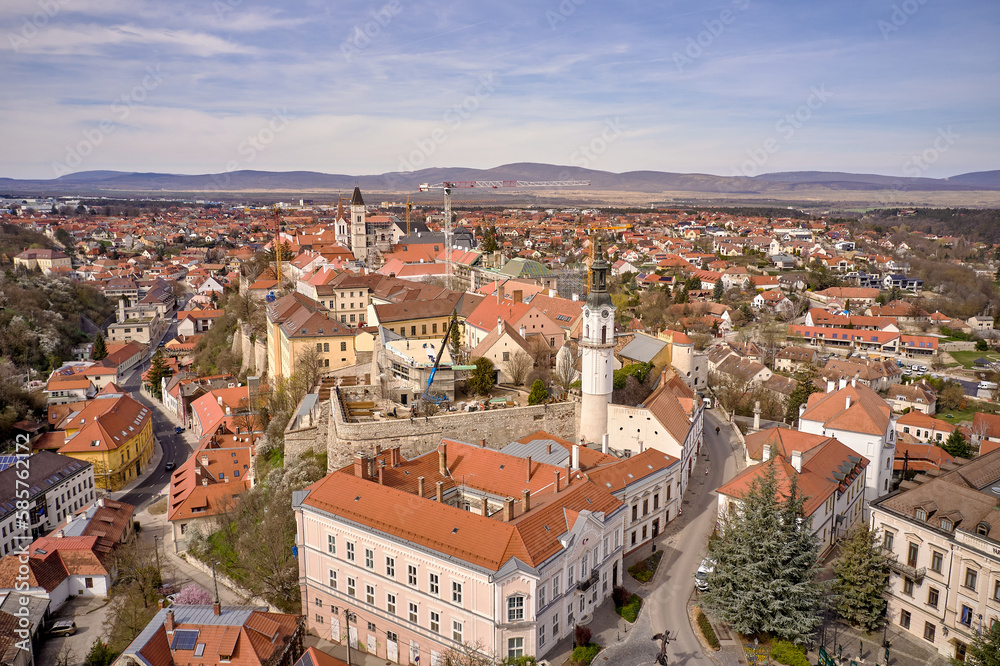 Veszprém city landscape