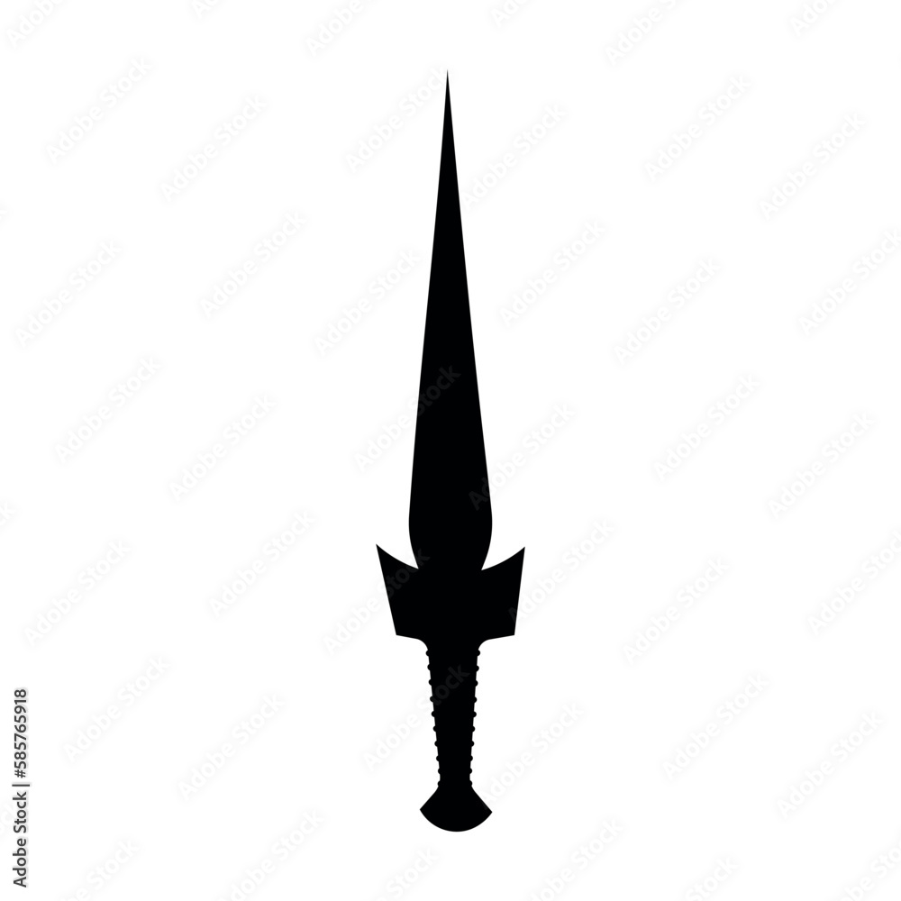 Dagger silhouette