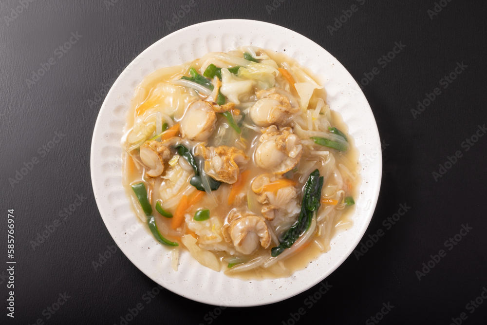 ホタテのあんかけ中華飯 ホタテのあんかけ中華飯