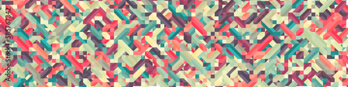 Color Diamonds illusion background abstract illustration