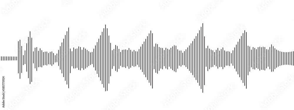 Abstract voice sound wave pattern element, Voice sound wave liens and audio technology background. Abstract voice sound wave pattern element, Voice sound wave liens and audio technology background.