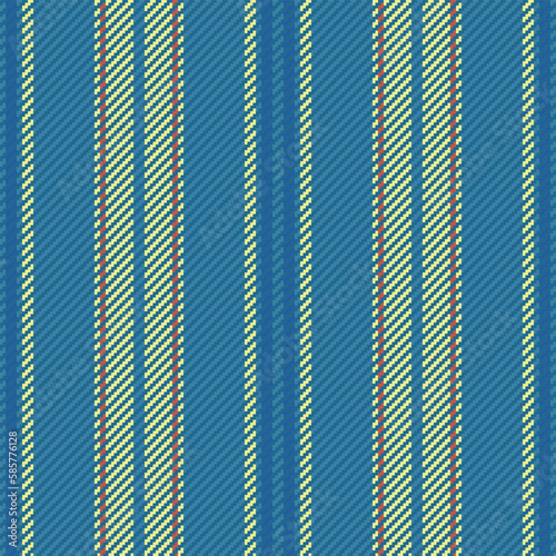 Background seamless vector. Stripe vertical textile. Texture pattern fabric lines.