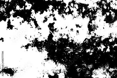 Wallpaper Mural Grunge black and white scratched textured background. Abstract messy and distressed element. (vector) Torontodigital.ca