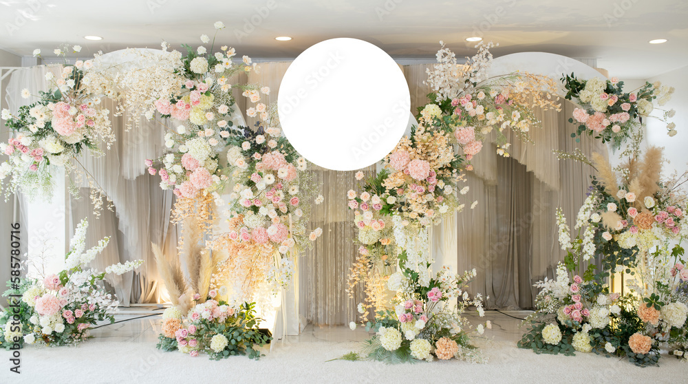 wedding flower backdrop background, colorful background, fresh rose, bunch of flower