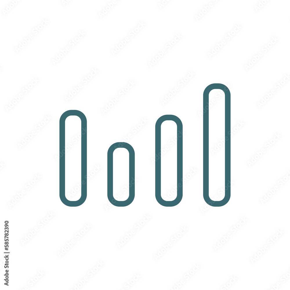 bars graphic icon. Thin line bars graphic icon from business and finance collection. Outline vector isolated on white background. Editable bars graphic symbol can be used web and mobile bars graphic icon. Thin line bars graphic icon from business and finance collection. Outline vector isolated on white background. Editable bars graphic symbol can be used web and mobile