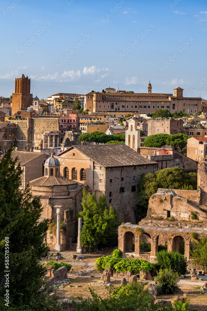 City of Rome in Italy
