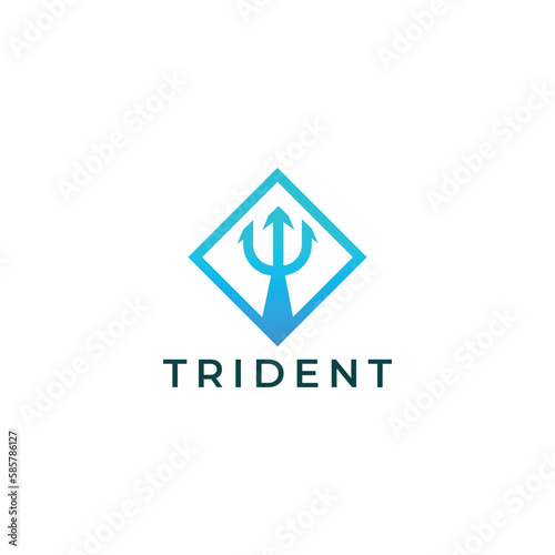 Free Download Trident logo icon design template
 - GFXLoad