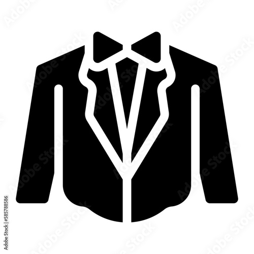tuxedo glyph icon