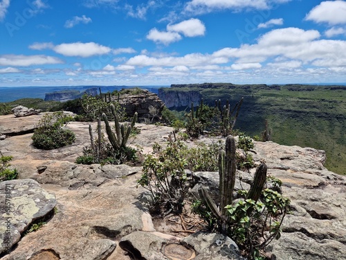 Morro do Pai Inacio in Chapada Diamantina National Park in Brazil photo