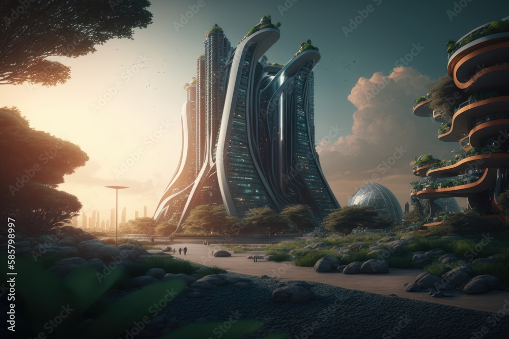 Creating the Ultimate Self-sustaining City: Futuristic Interconnected ...