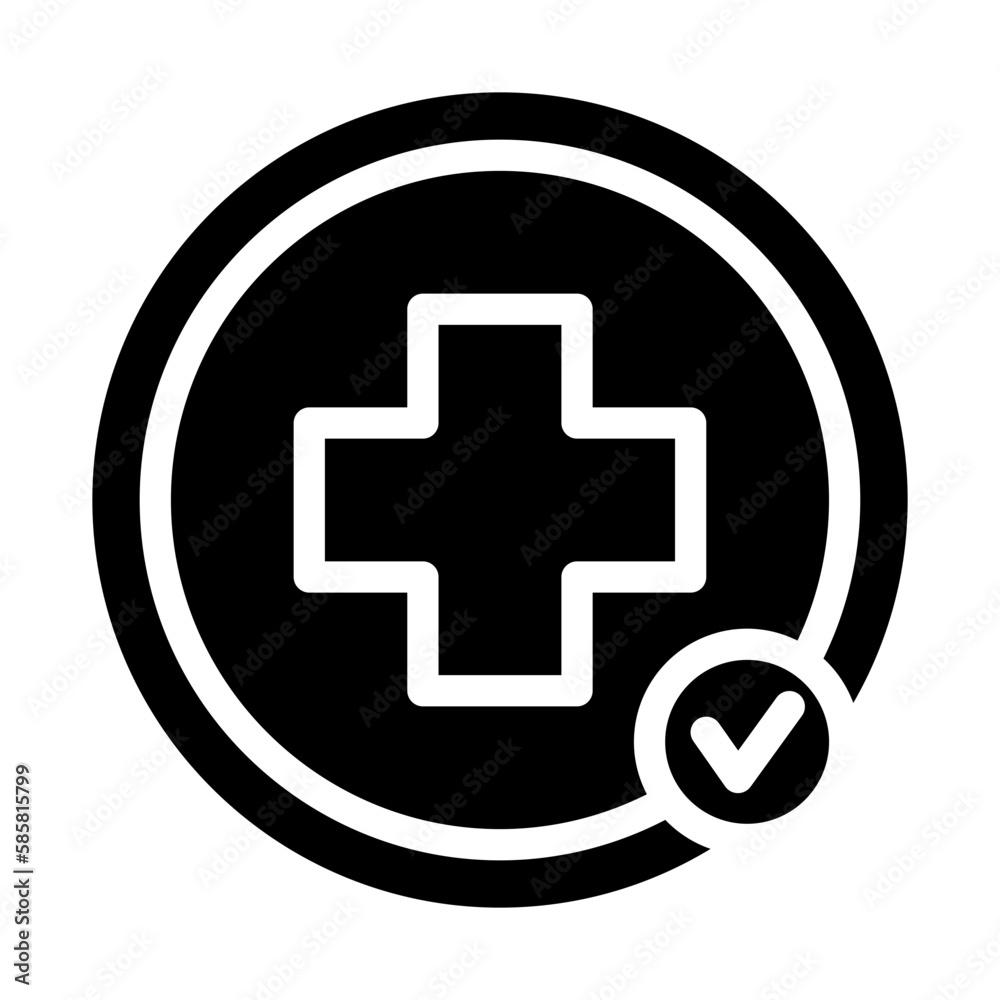 Obraz premium hospital cross