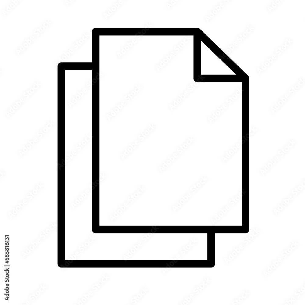 Copy document icon. Copy file data. Vector. Copy document icon. Copy file data. Vector.