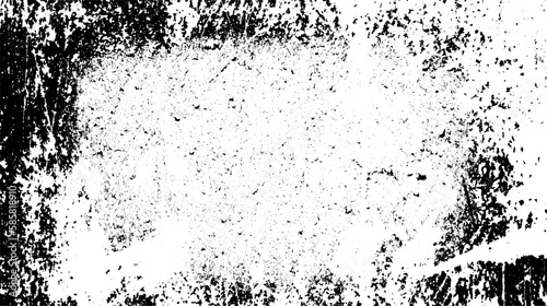 Wallpaper Mural Scratched Frame. Grunge Urban Background Texture Vector. Dust Overlay. Distressed Grainy Grungy Framing Effect. Distressed Backdrop Vector Illustration. EPS 10. Torontodigital.ca