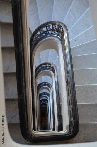 marble staircase