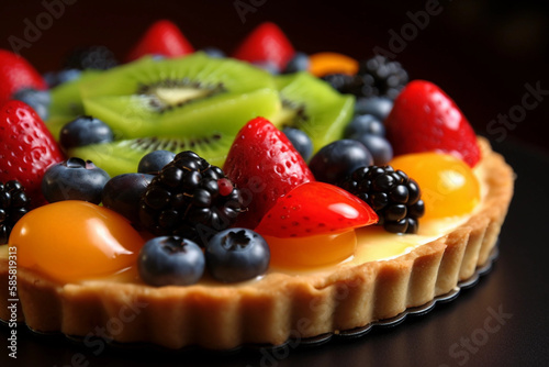 Tart Perfection: A Flavorful Blend of Fruits and Buttery Crust