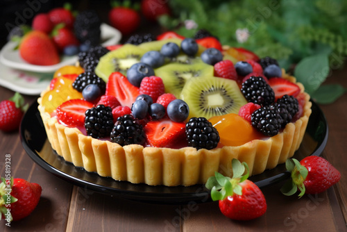 Summer Treat: Refreshing Fruit Tart to Satisfy Your Cravings