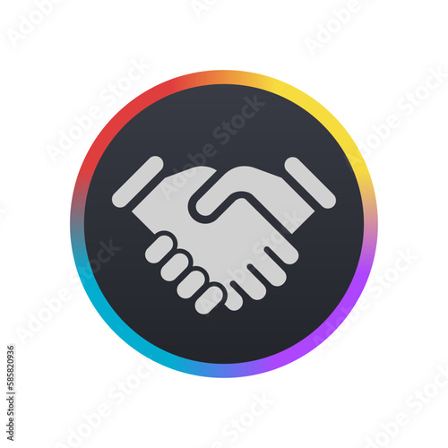 Hand-Shake - Pictogram (icon) 