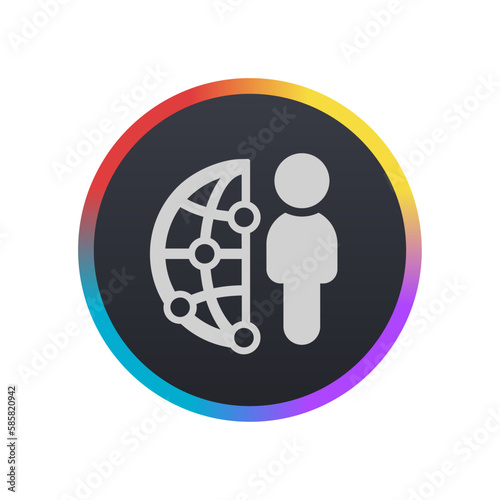 Business Network - Pictogram (icon) 