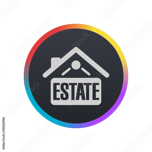 Real Estate - Pictogram (icon) 
