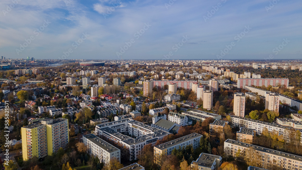Fototapeta premium Warszawa