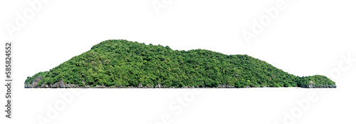 green Island isolated
