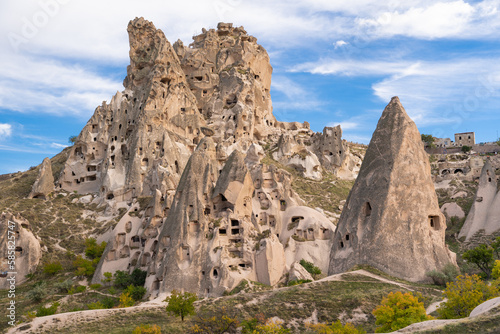 beautiful mountain scenery of Cappadocia