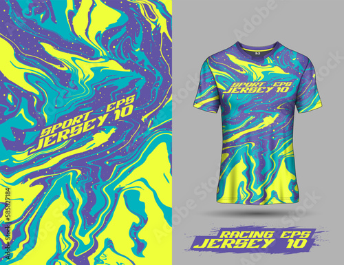 Sublimation printing background design for jersey and tshirt sports team
