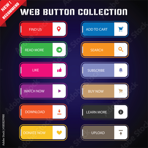 cta web button collection