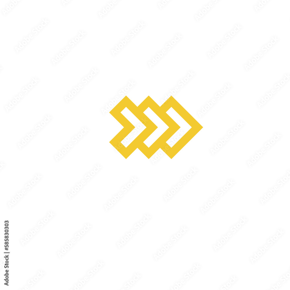 Fototapeta premium Modern Arrow Shape