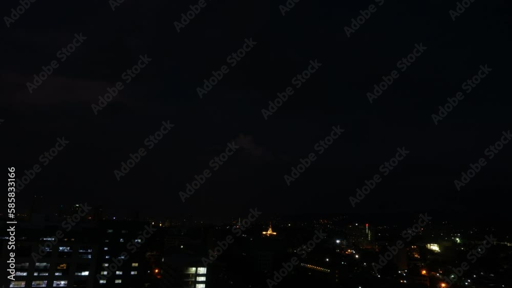 タイムラプス セブ 夜明け