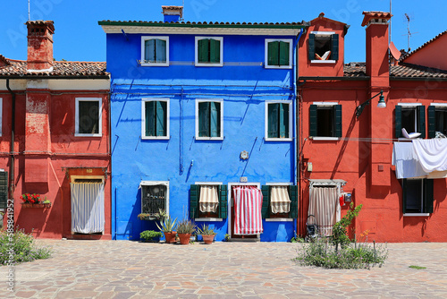 Insel Burano bei Venedig