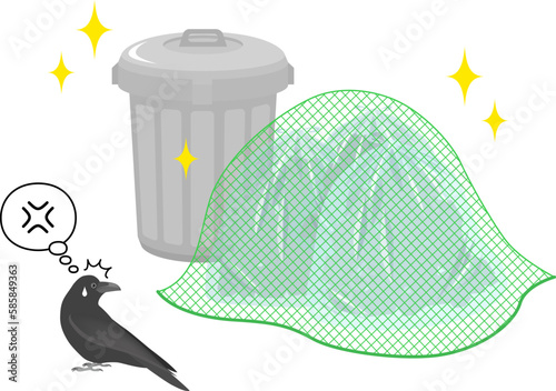 きちんとしたゴミ捨て場