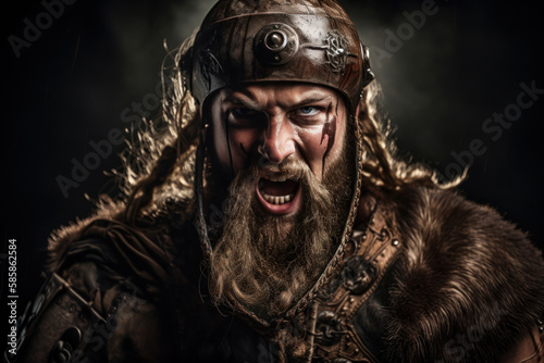 Nordic Fury: Screaming Viking Attack, Generative AI