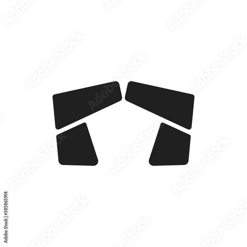 ABSTRACT STONE HOME MODERN MINIMALIST LOGO DESIGN