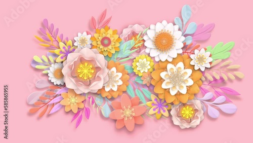 Background will help you make a promo or greeting on Mother's Day, Easter, Wedding, Valentine's Day. With sales and discounts in the spring and hello summer. And presentations of cosmetology product